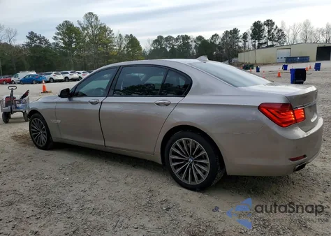 2009 BMW 750 Li из США, поврежденный, VIN WBAKB83579CY59314